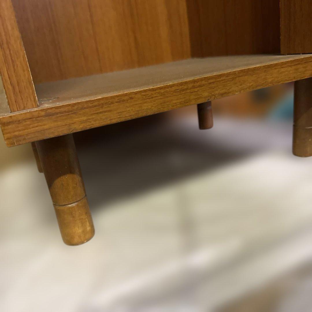 Wooden Brown Storage Shelf Simple Design