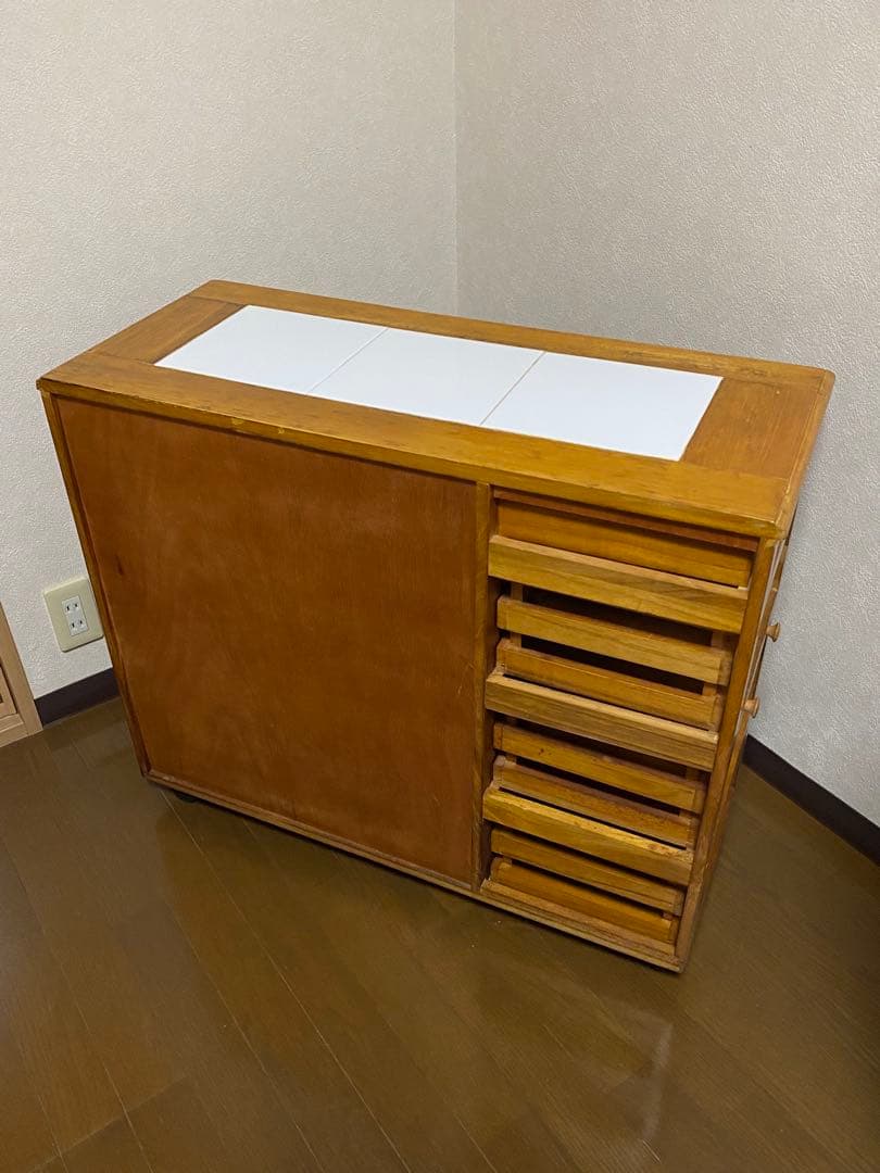 Kitchen rack, telephone stand, tile cabinet, chest of drawers