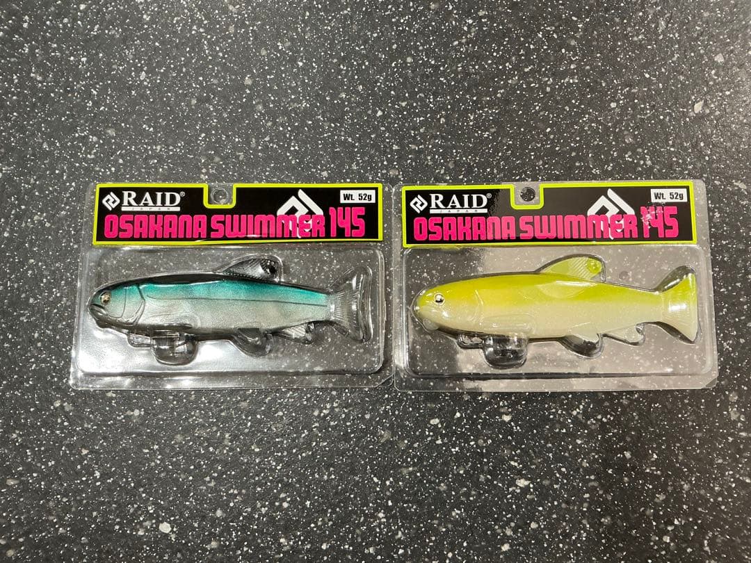 OSAKANA SWIMMER 145 2-Color Set RAID JAPAN