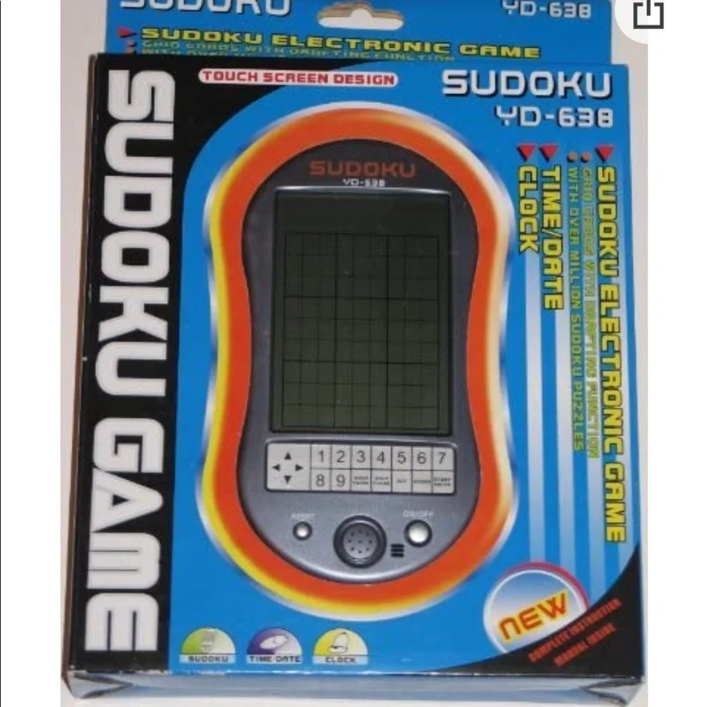 COPY - Soduko YD-648 Digital Hand held Travel Game