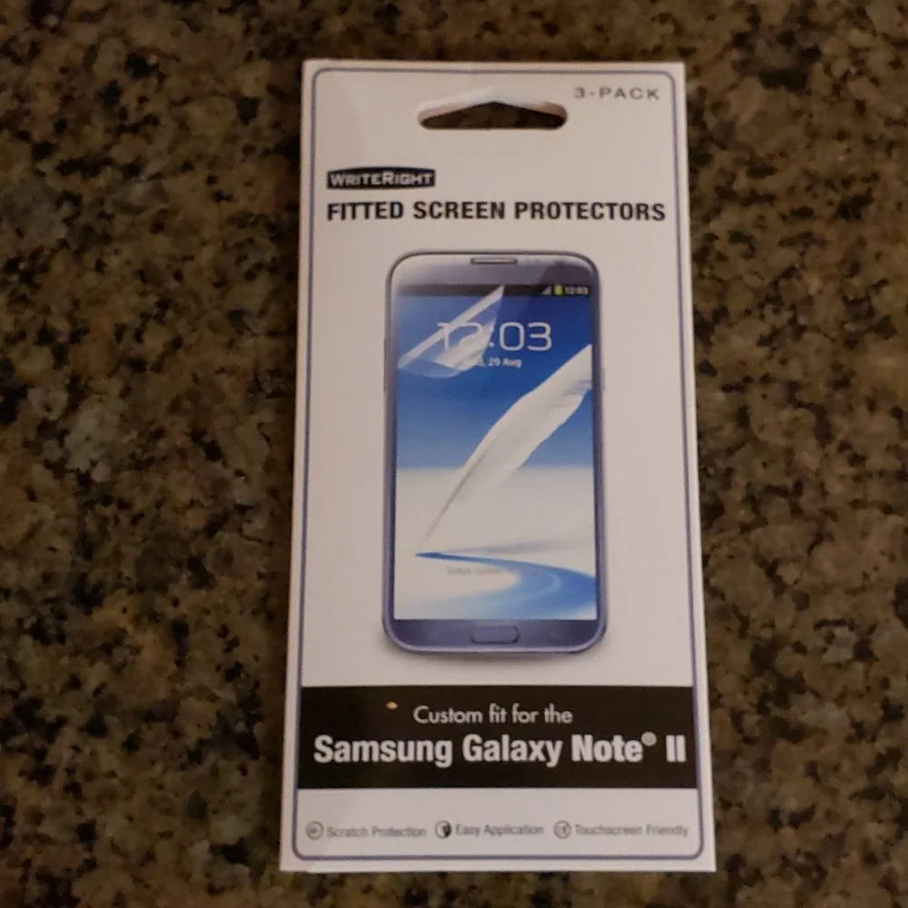 NIP Galaxy Note II screen protectors