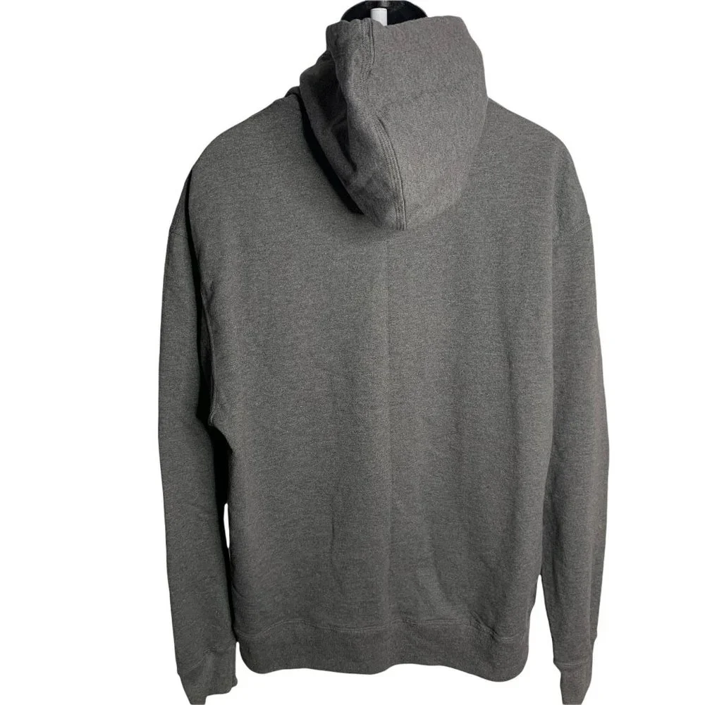 Champion Pullover Eco Fleece Hoodie XL Grey Sweatshirt Kangaroo Pocket