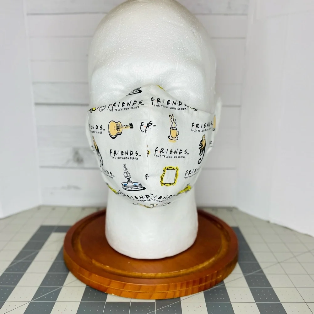 FRIENDS The television series tv show F.R.I.E.N.D.S Central Perk face mask glam