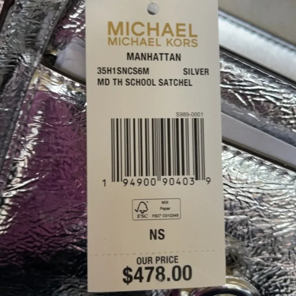 Michael Kors Manhattan Medium School Satchel