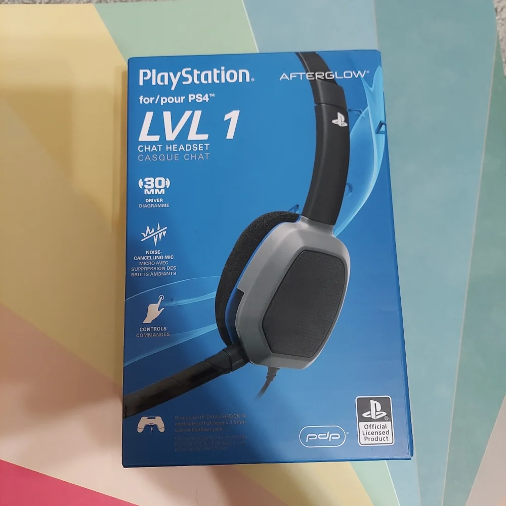 NEW 🎮 Afterglow PS4 Headset