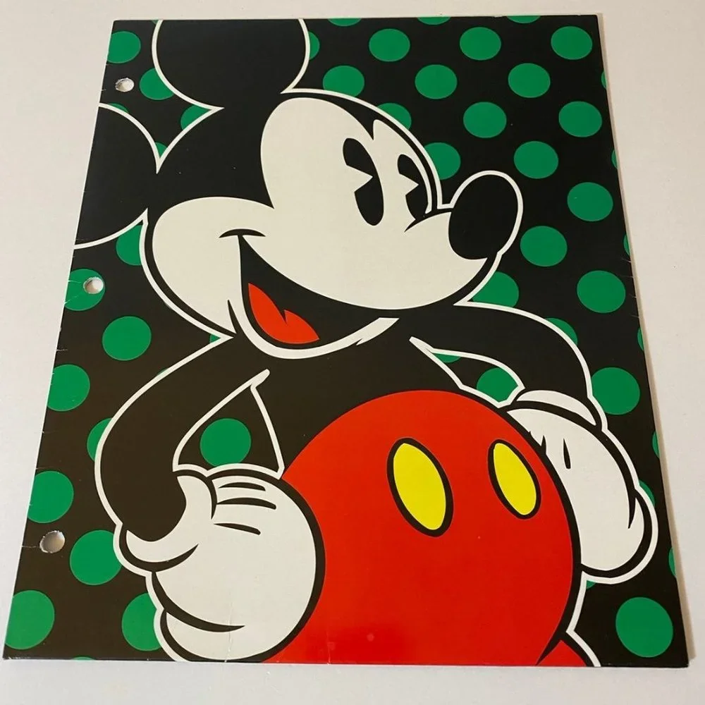 Mickey's Stuff For Kids Disney's Mickey Mouse Folder