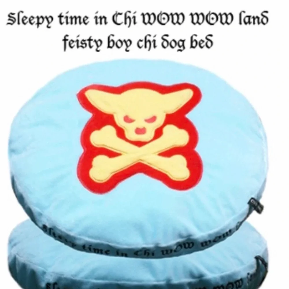 Dog Bed Cover ChiSkull Boy