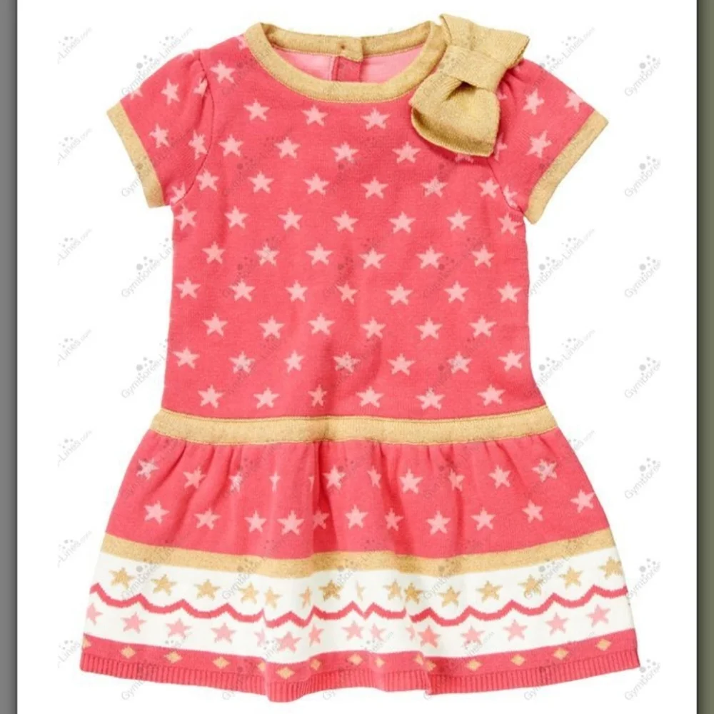 Gymboree gold bow wear