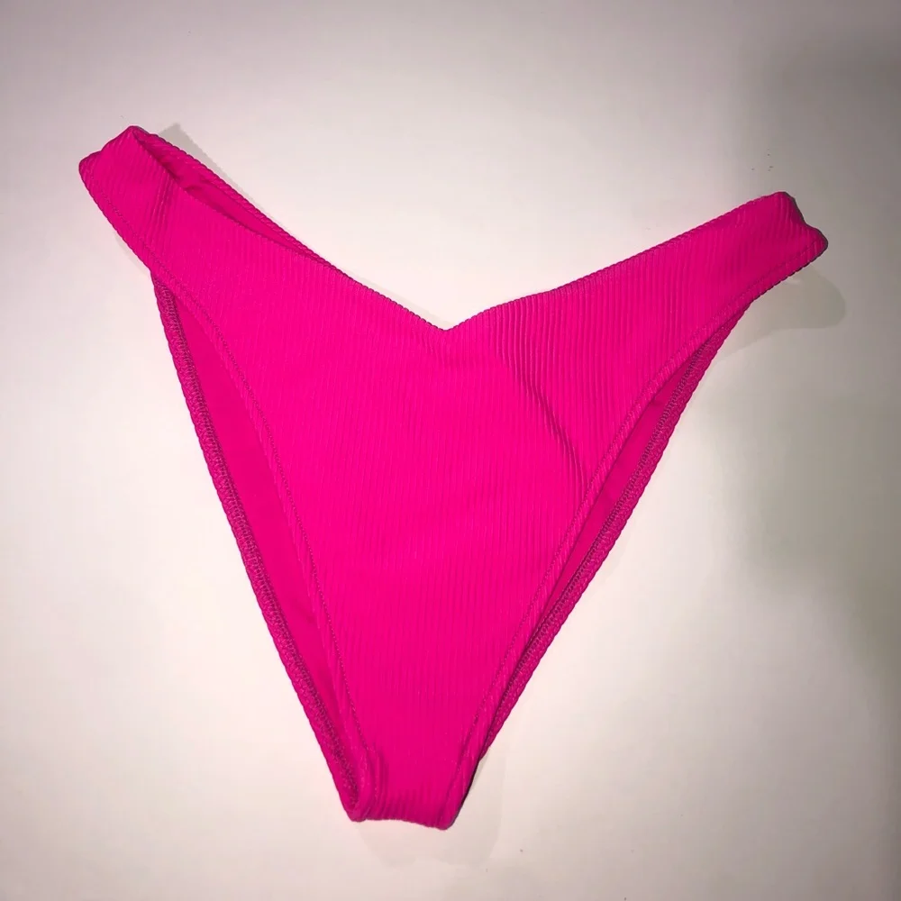Frankies AUSTIN RIBBED CHEEKY BIKINI BOTTOM