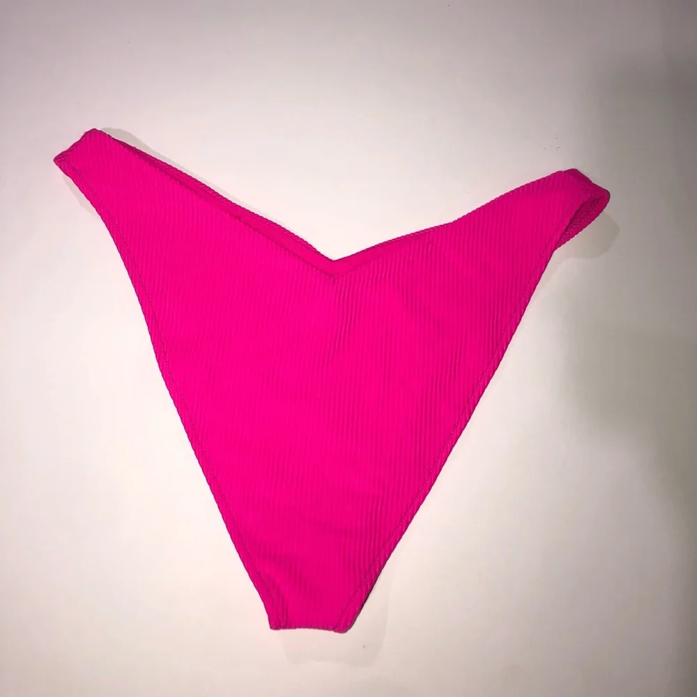Frankies AUSTIN RIBBED CHEEKY BIKINI BOTTOM