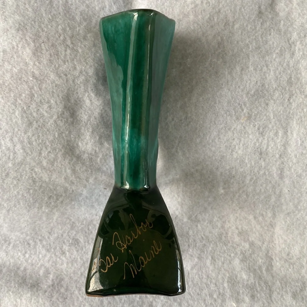 Bud Vase Double Sided Ceramic Vintage