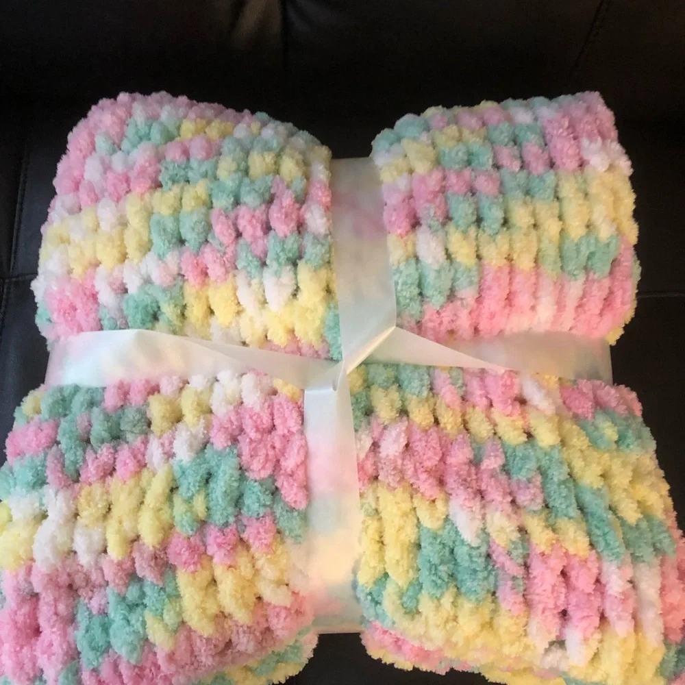 Handmade new croqueted