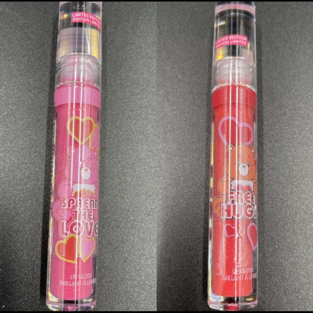Care Bears Red & Pink Lipglosses
