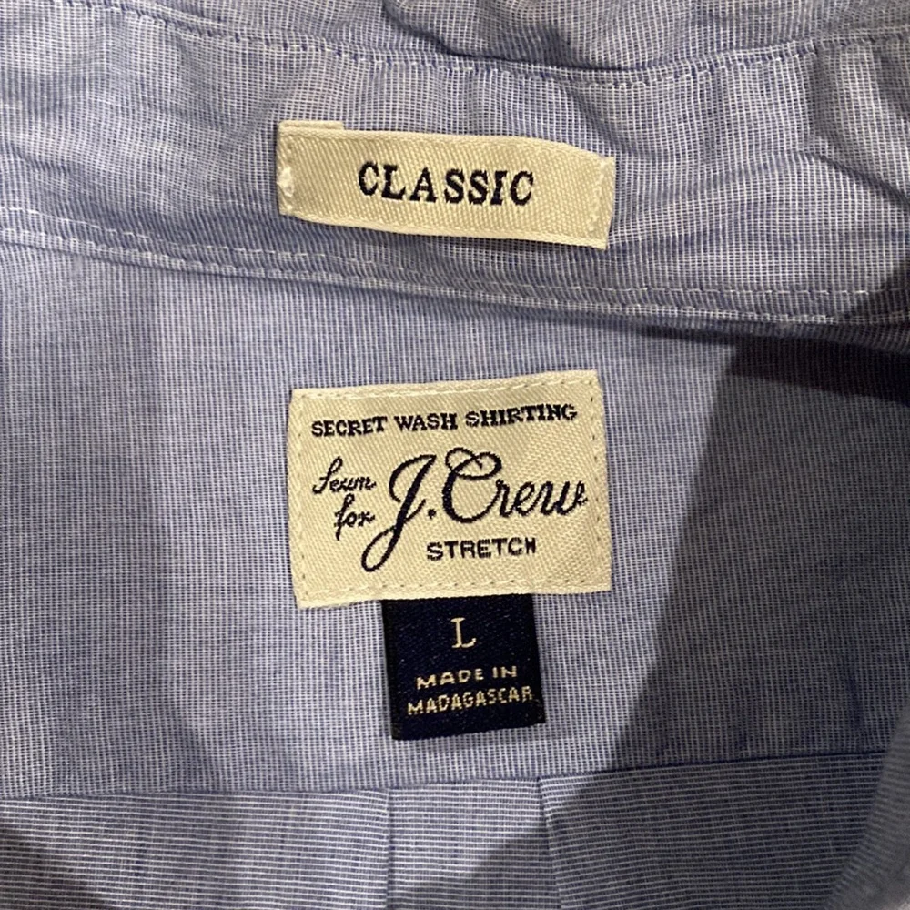 2 J. Crew classic button downs