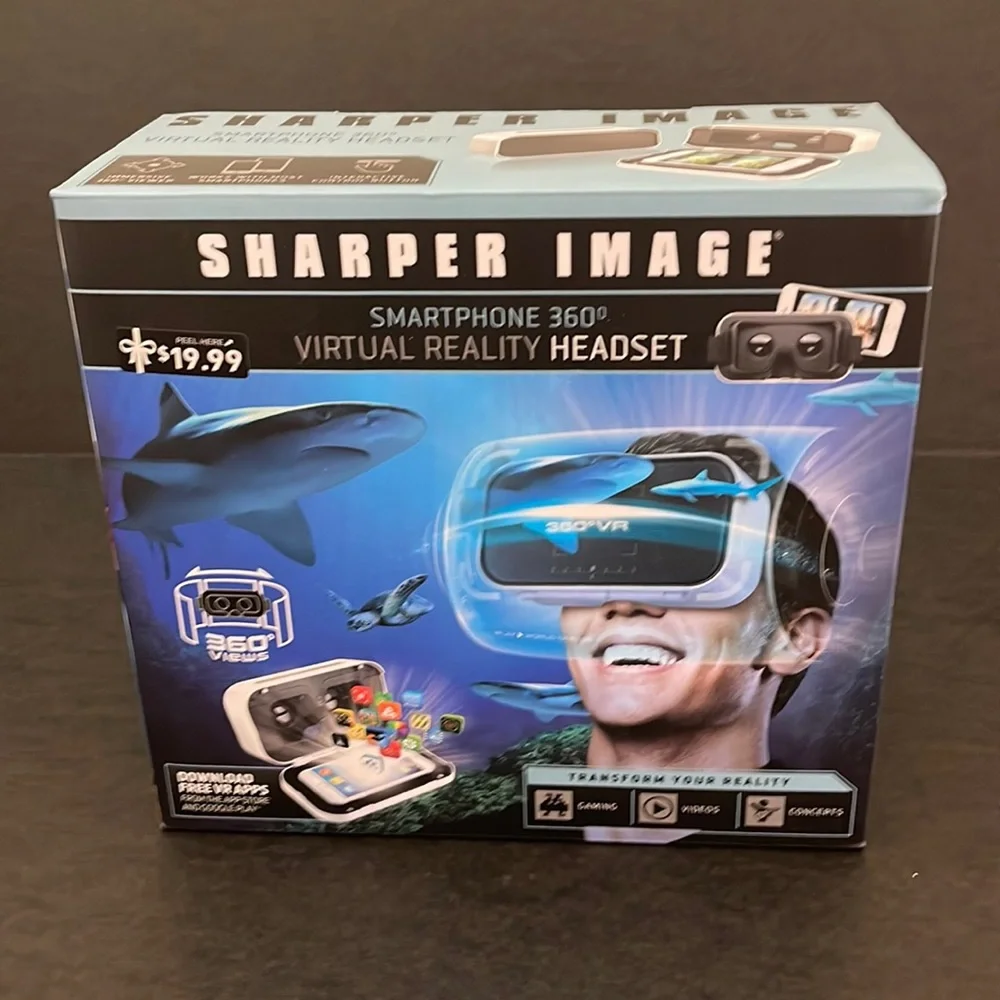 Sharper image virtual reality headset