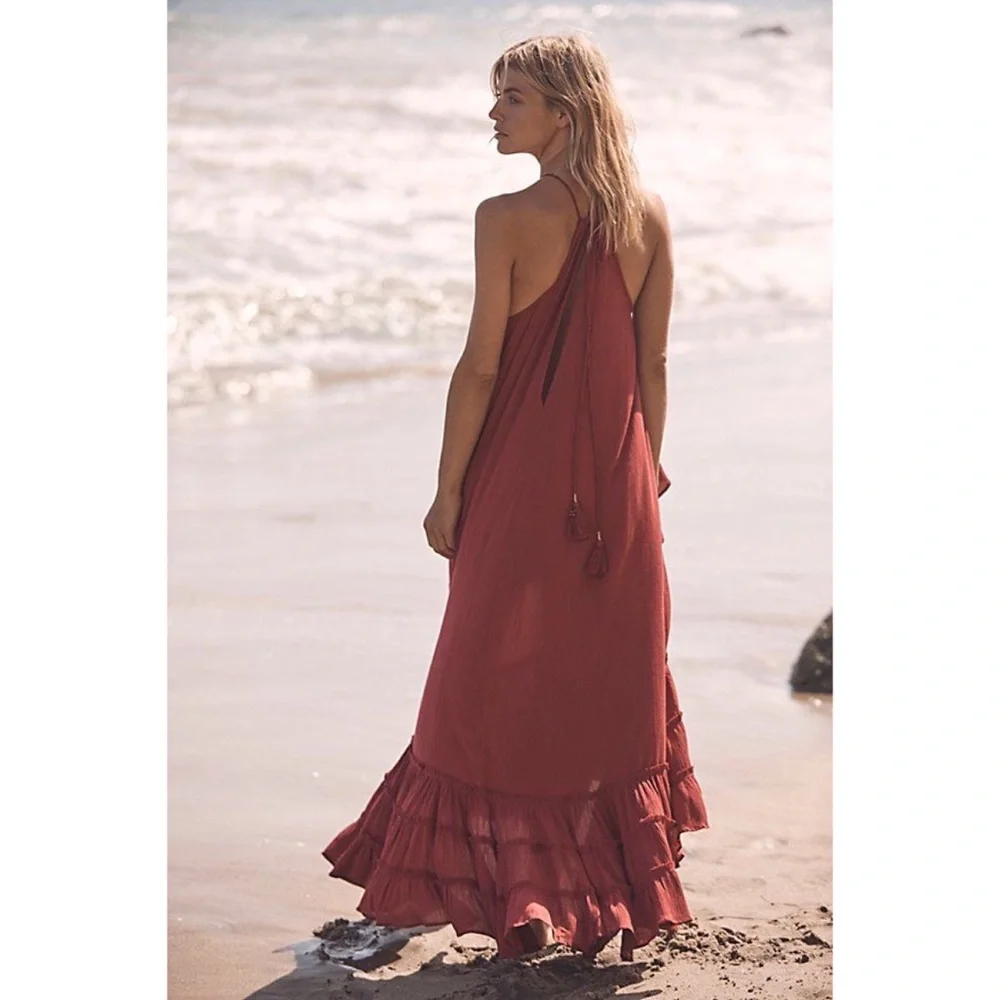 Free People Wrap Around Maxi Dress
