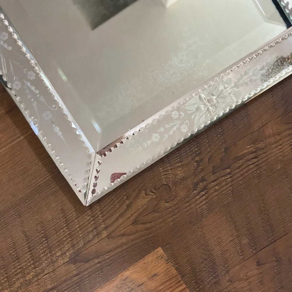 Vintage handmade antiqued