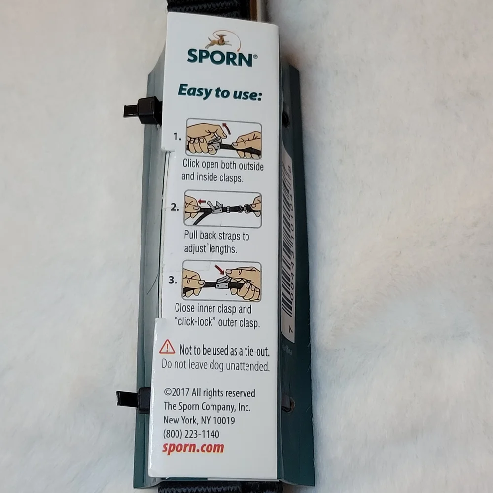 Sporn 2-Dog Coupler New With Tag