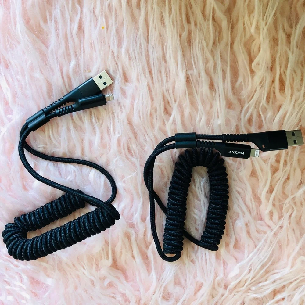 N/A coiled usb
