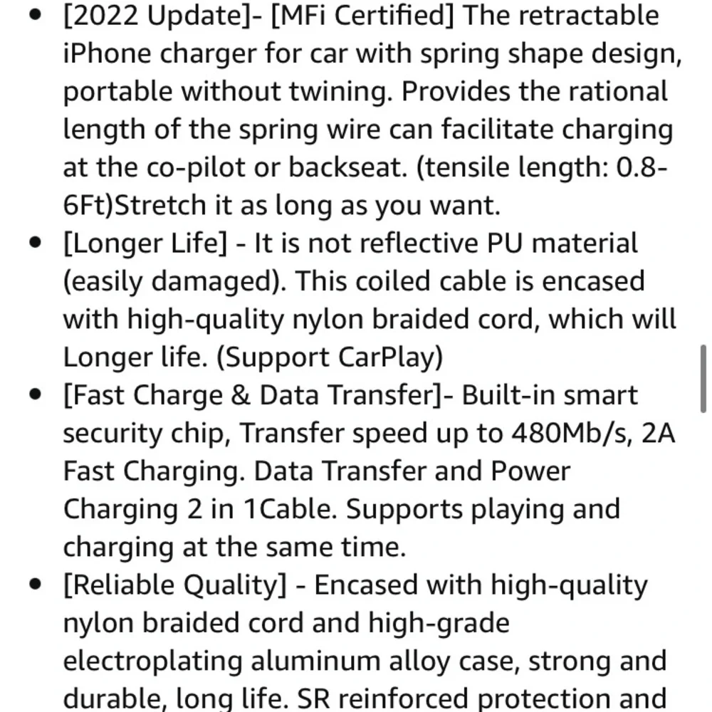 N/A coiled usb