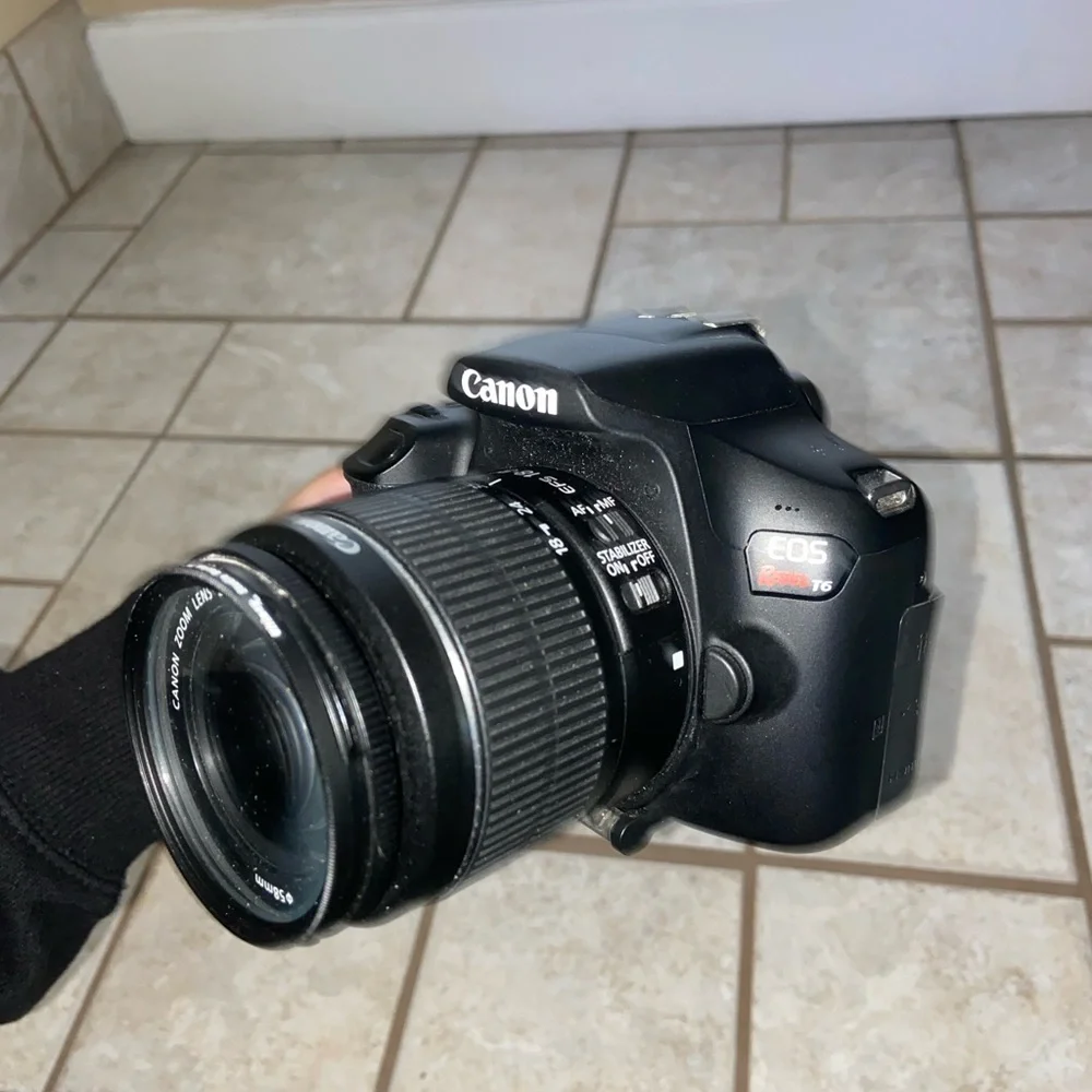 Canon Rebel T6 Camera