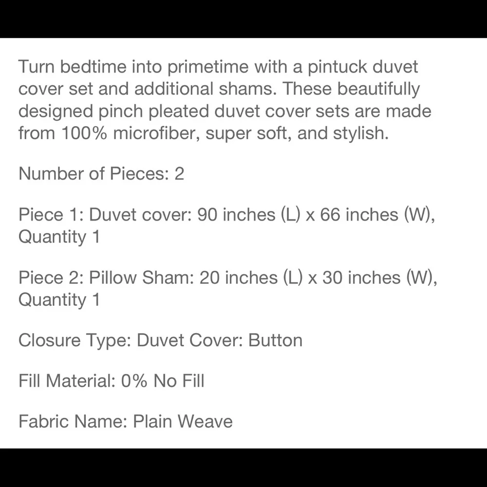 Great Bay duvet twin gray