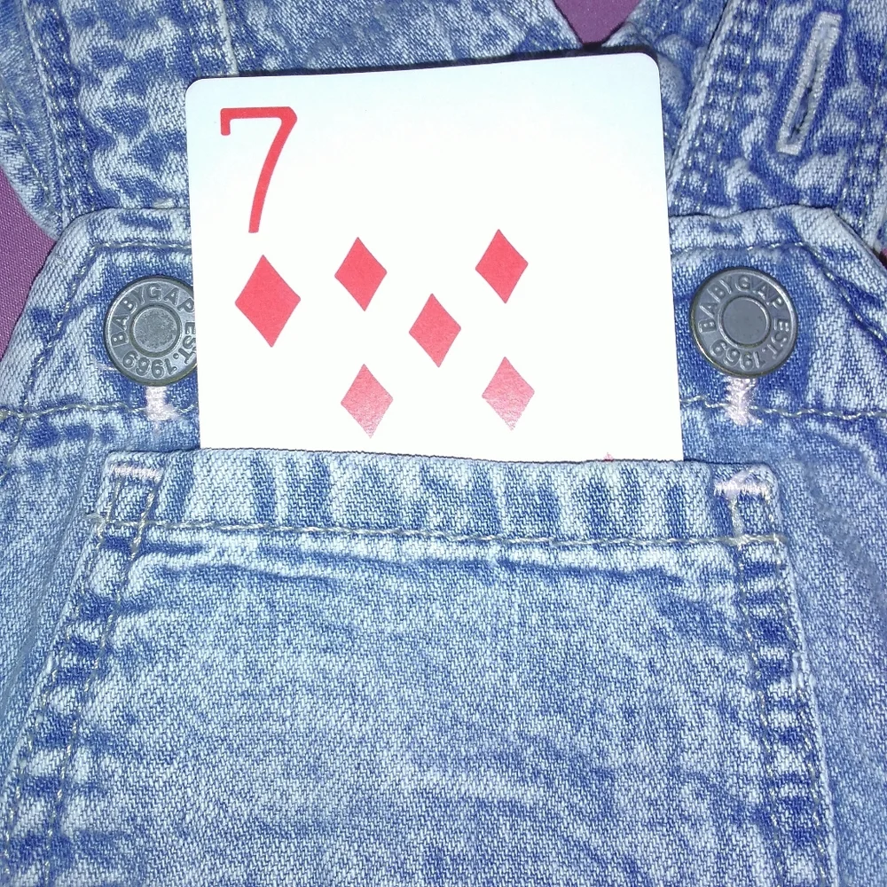 Vintage Gap Denim Overalls For Baby