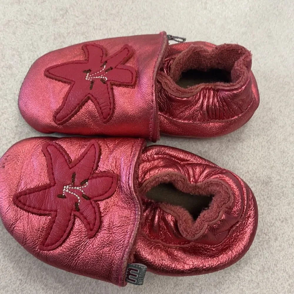 Melton Leather mocasines style baby shoes