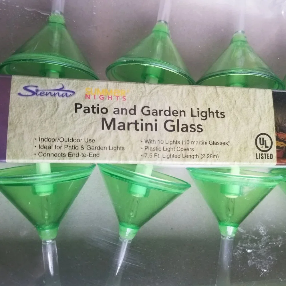 Sienna Summer Nights martini glass