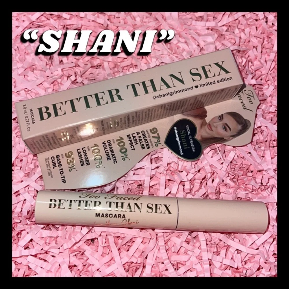 🆕💙 TOO FACED: “Chrisspy” Better Than Sex Mascara