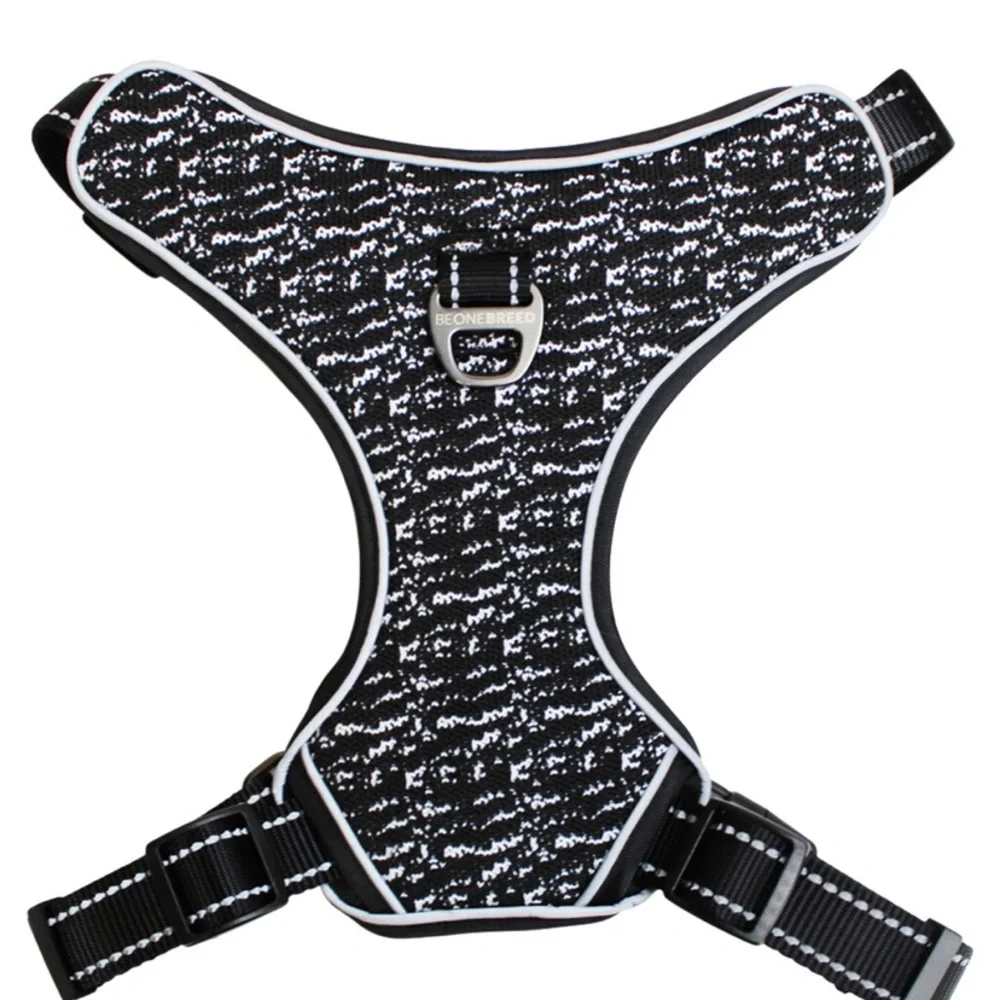 Be One Breed-Comfort Mesh Harness- Size Large -4 Point Lock System-Reflective-