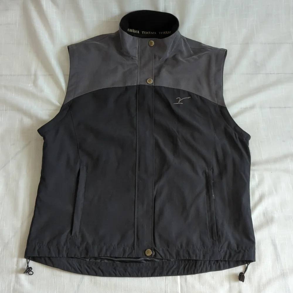 Tehama by Nancy Haley, 2 in 1, jacket and vest, men's size large, golf casual