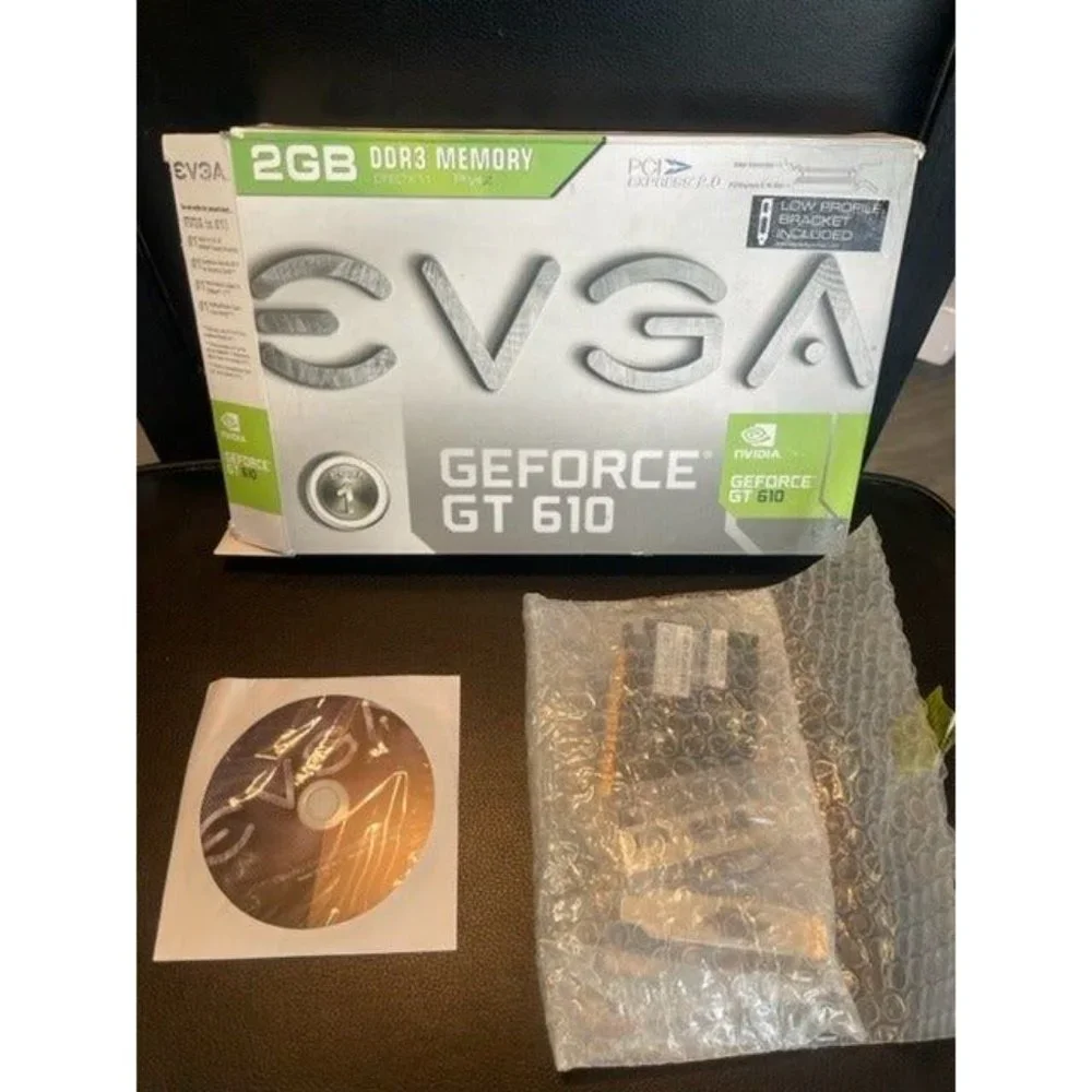 EVGA GeForce GT 610 2048MB DDR3, DVI, Mini-HDMI, Graphics Card (02G-P3-2617-KR)
