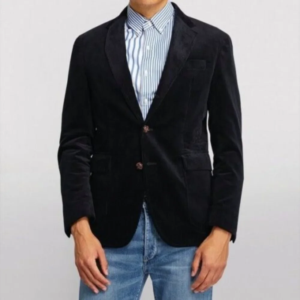Ralph Lauren Men's Corduroy Blazer Sports Jacket Size 46R Excellent Condition