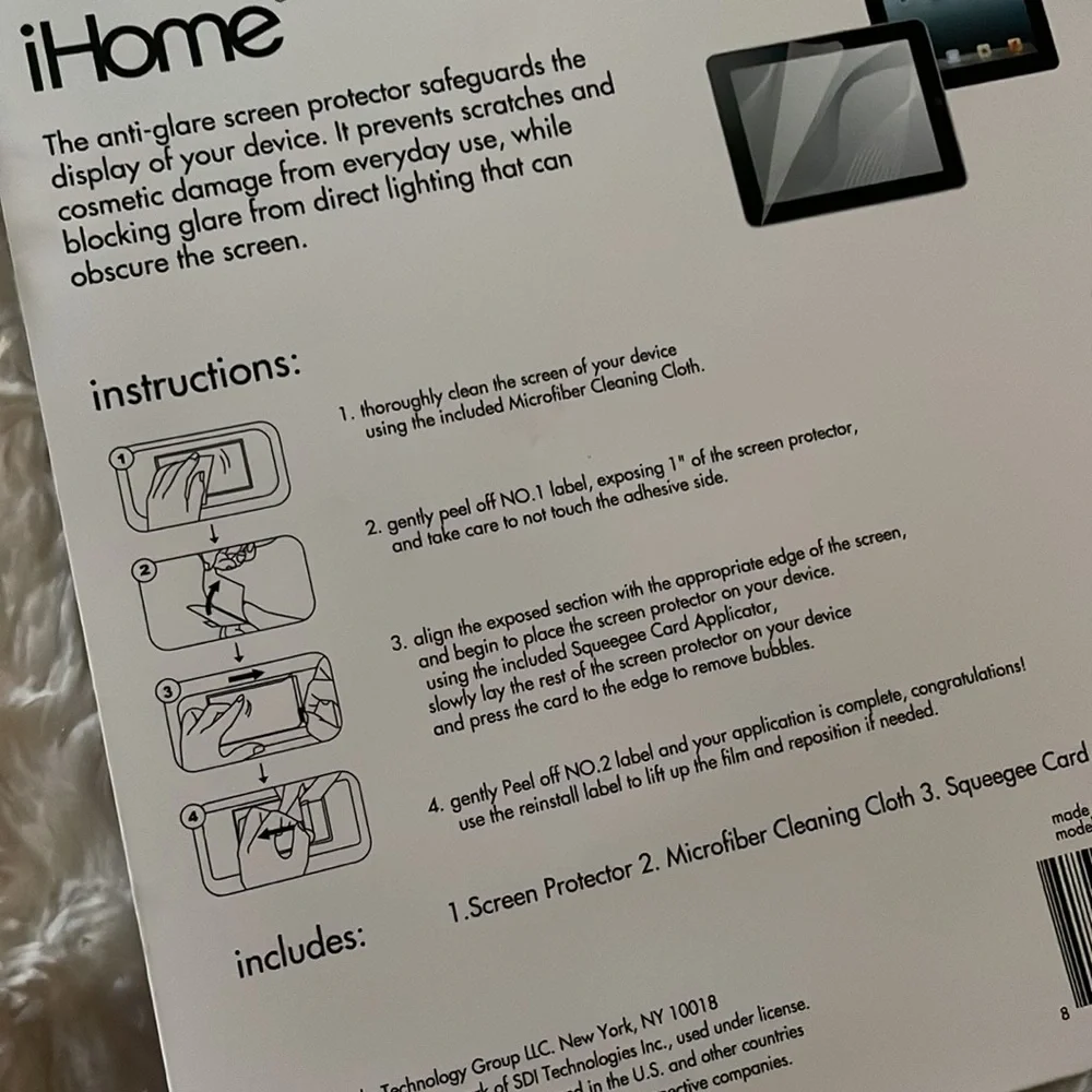 Anti-Glare Screen Protector for iPad