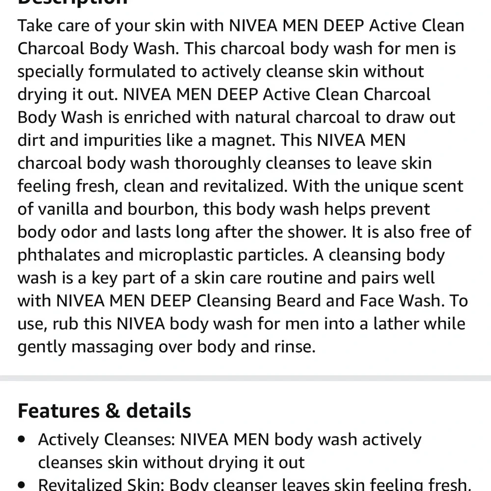 Nivea new $15