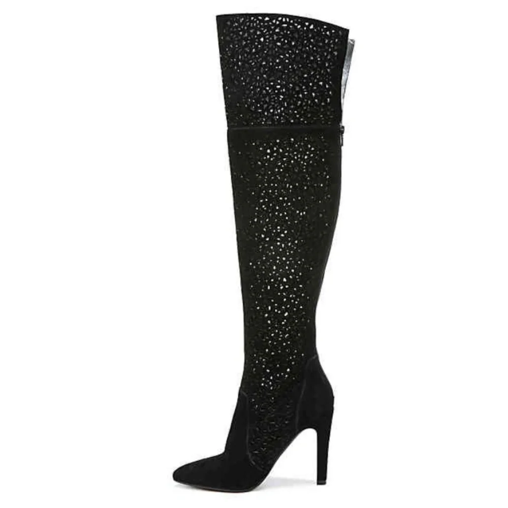 Knock Their Socks Off Sexy OTK Fergie Boots