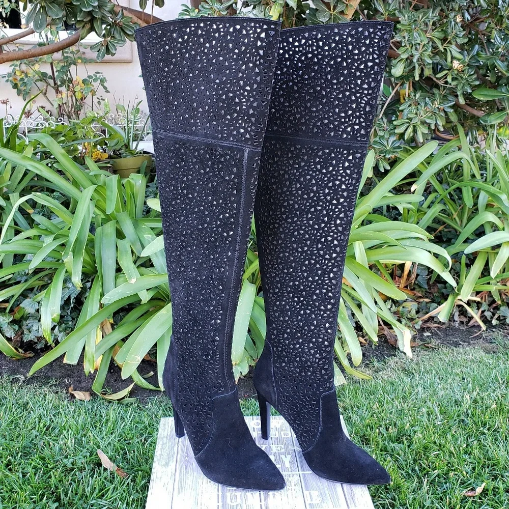 Knock Their Socks Off Sexy OTK Fergie Boots