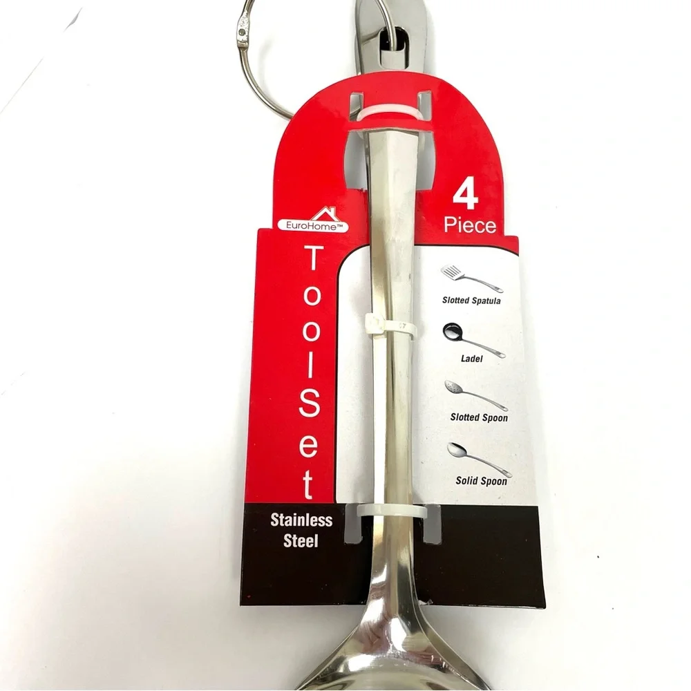 4 Piece Stainless Steel Kitchen Tool Set