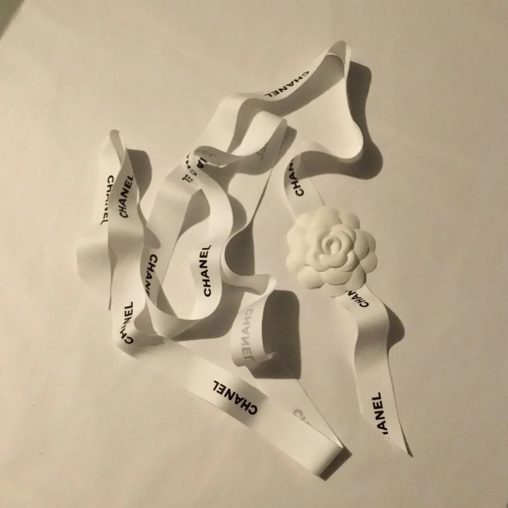 CHANEL authentic white