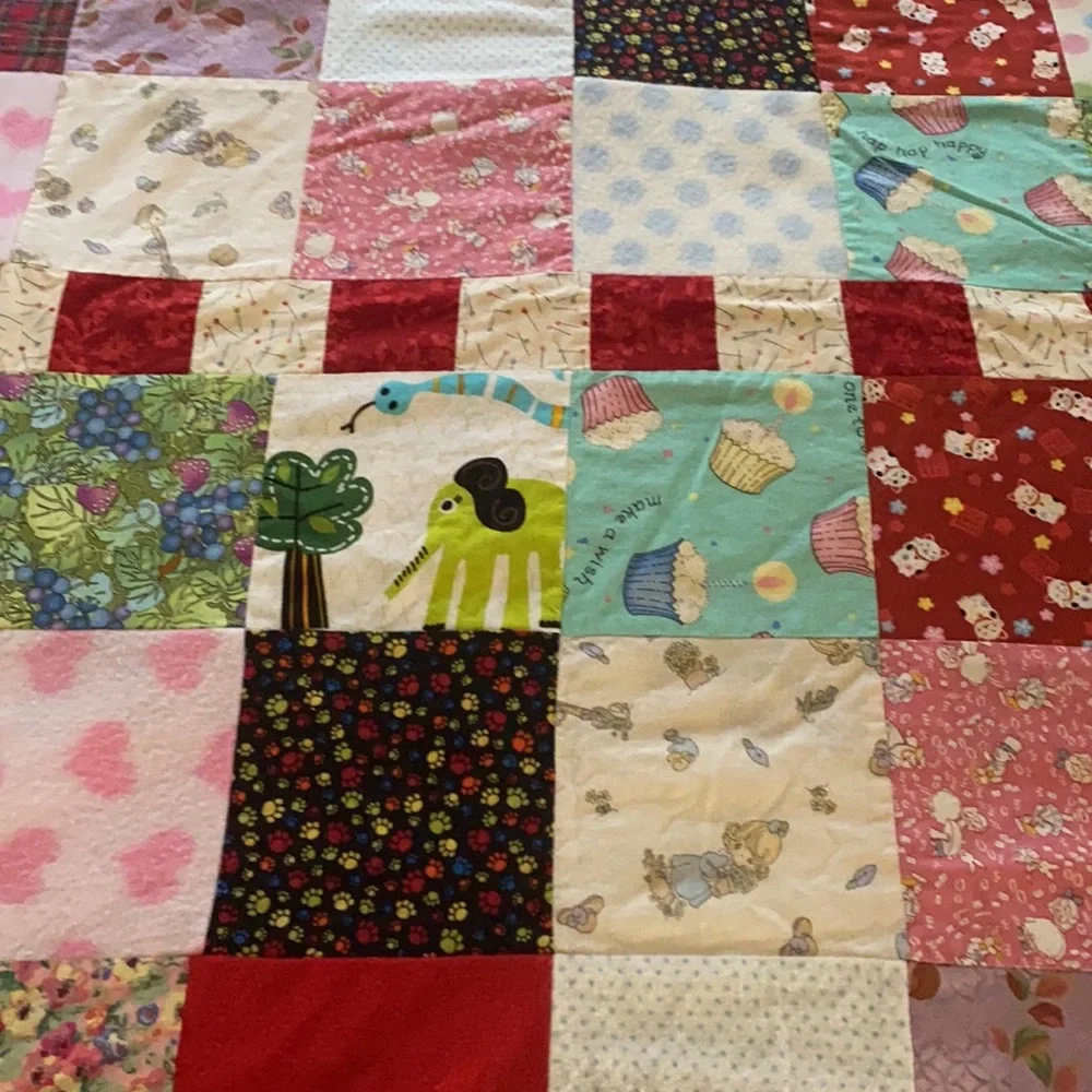 Vintage beautiful quilted