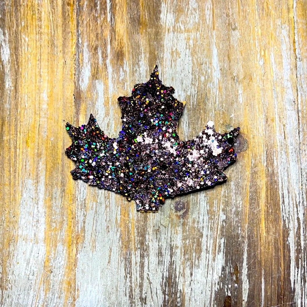 JEWELED ART Handcrafted | Fall Leaves Snap Clip | Fall Collection 🍂🍁