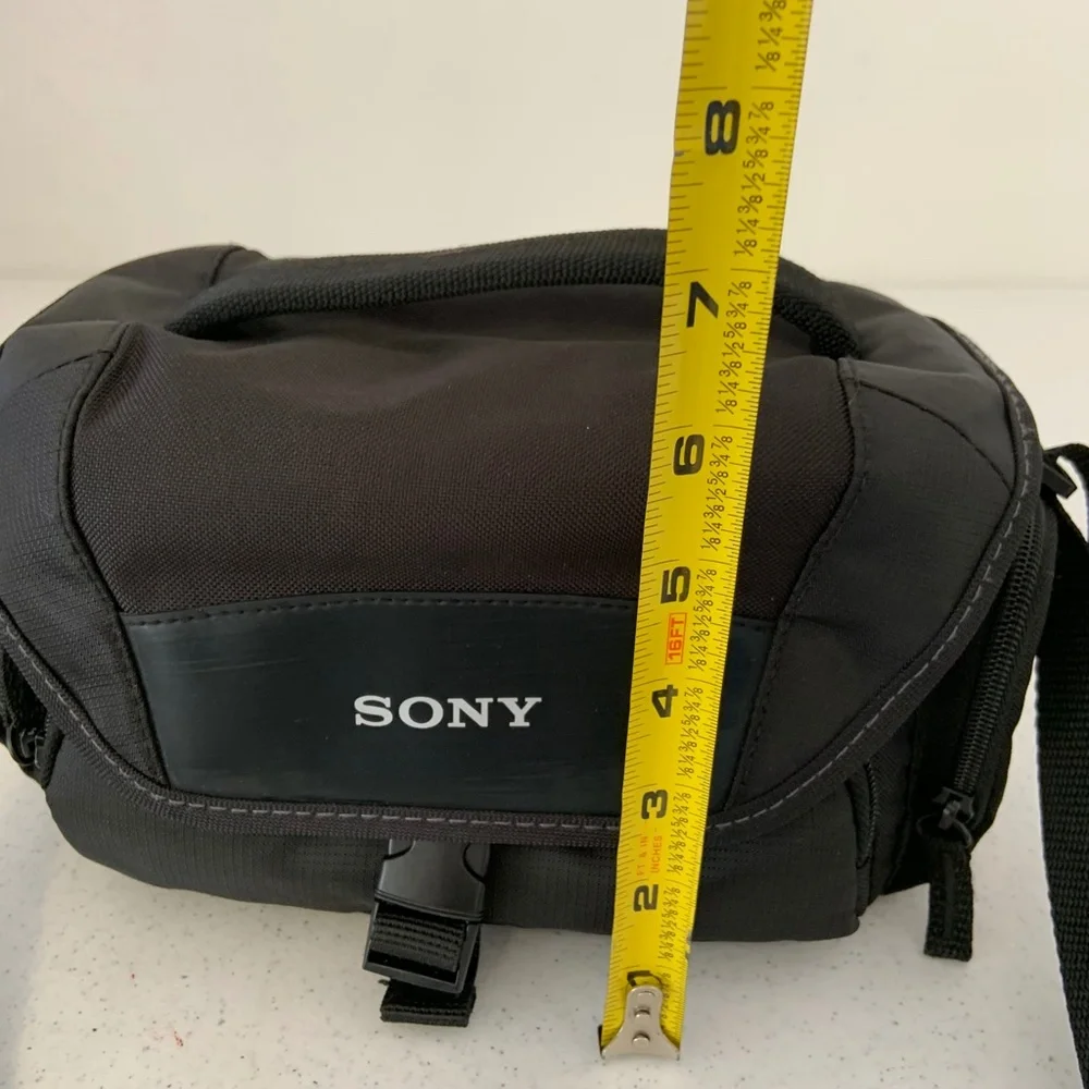 Sony Soft Case Small Camera Travel Carrying Bag in Black
