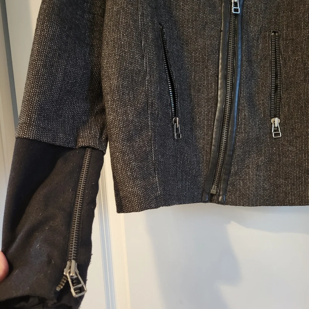 MNG jacket size 10 moto style
