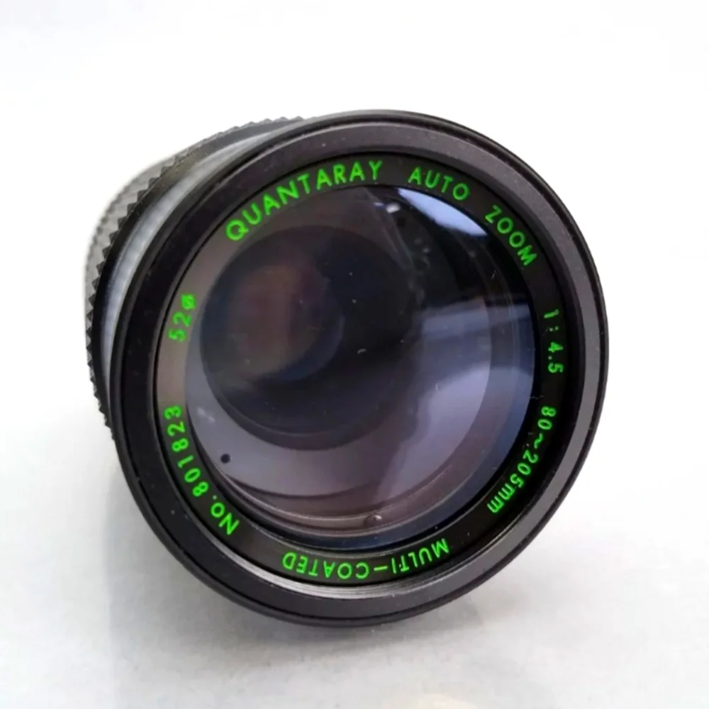 Quantaray Auto Zoom f/4.5 80-205mm Multi Coated Lens