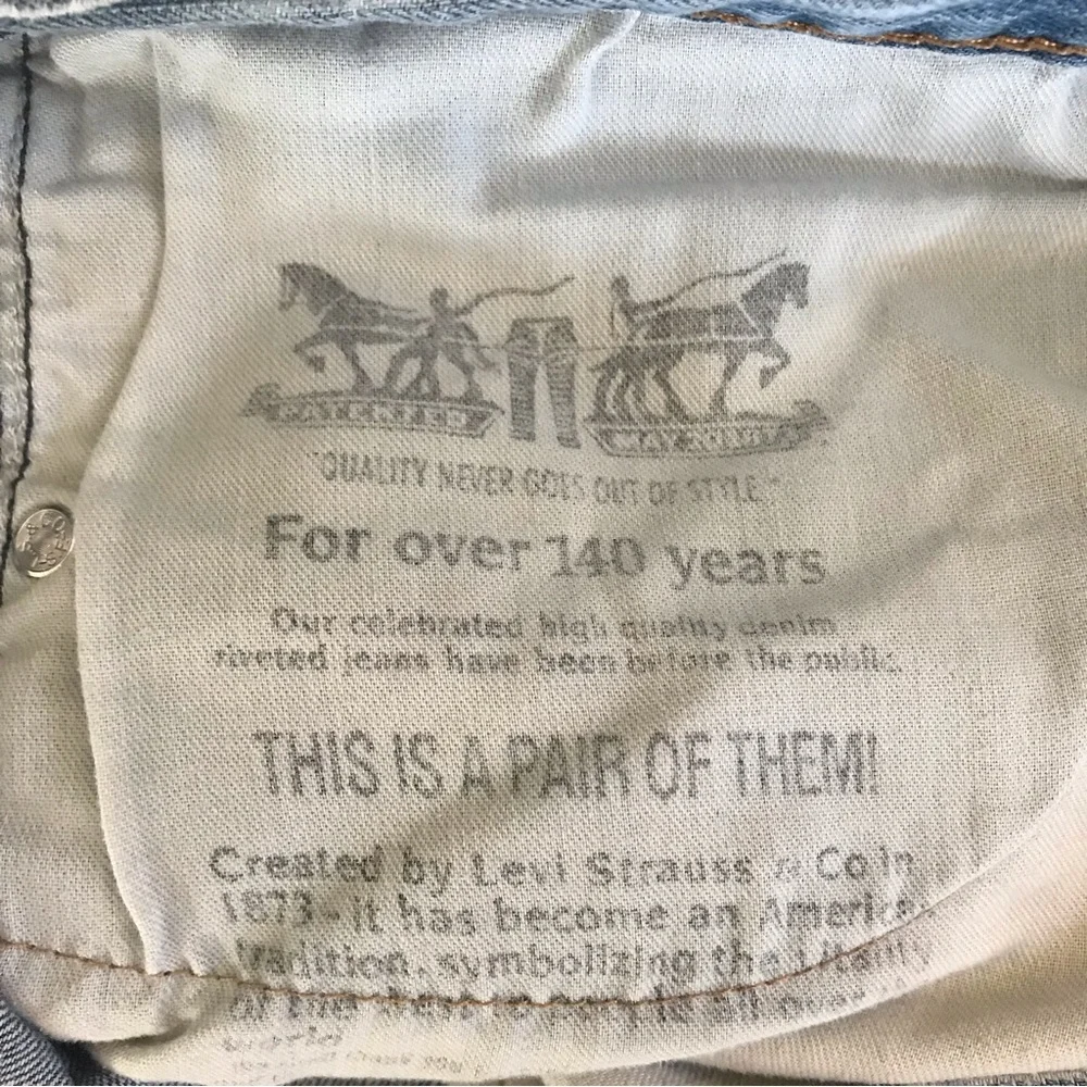 Levi’s 505 Men’s Jeans - 38”x32” - EUC