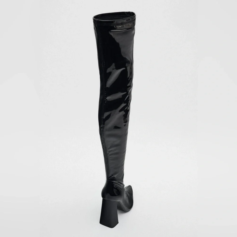 over knee