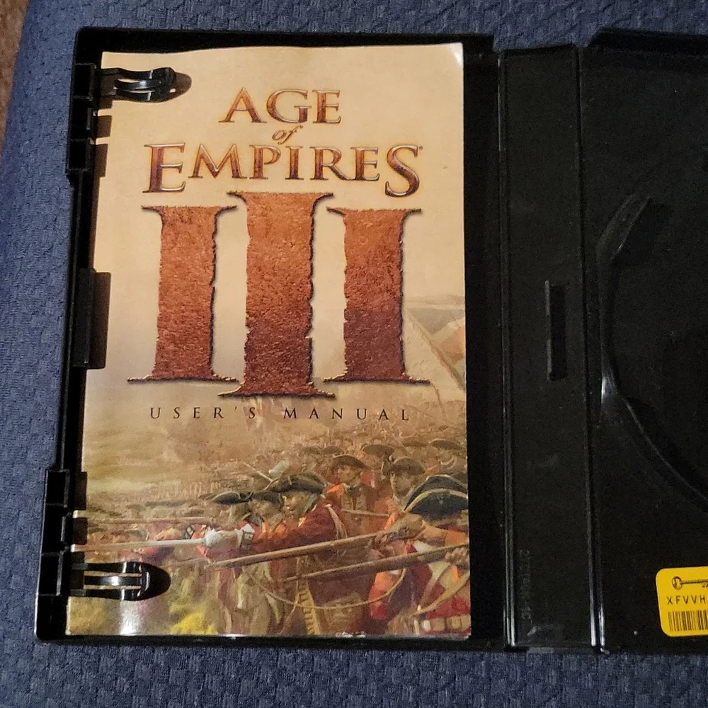 Age of Empires III PC cd-rom software