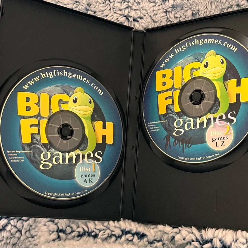 ✨10 for $15✨ Big Fish Games For Windows 2 Discs