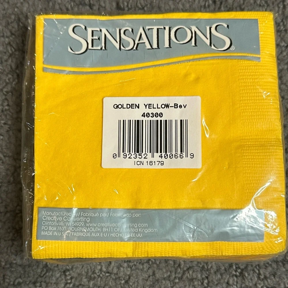 sensations beverage napkins